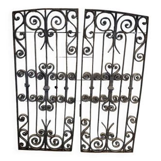 Old pair of wrought iron gates