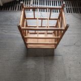 rattan bedside table