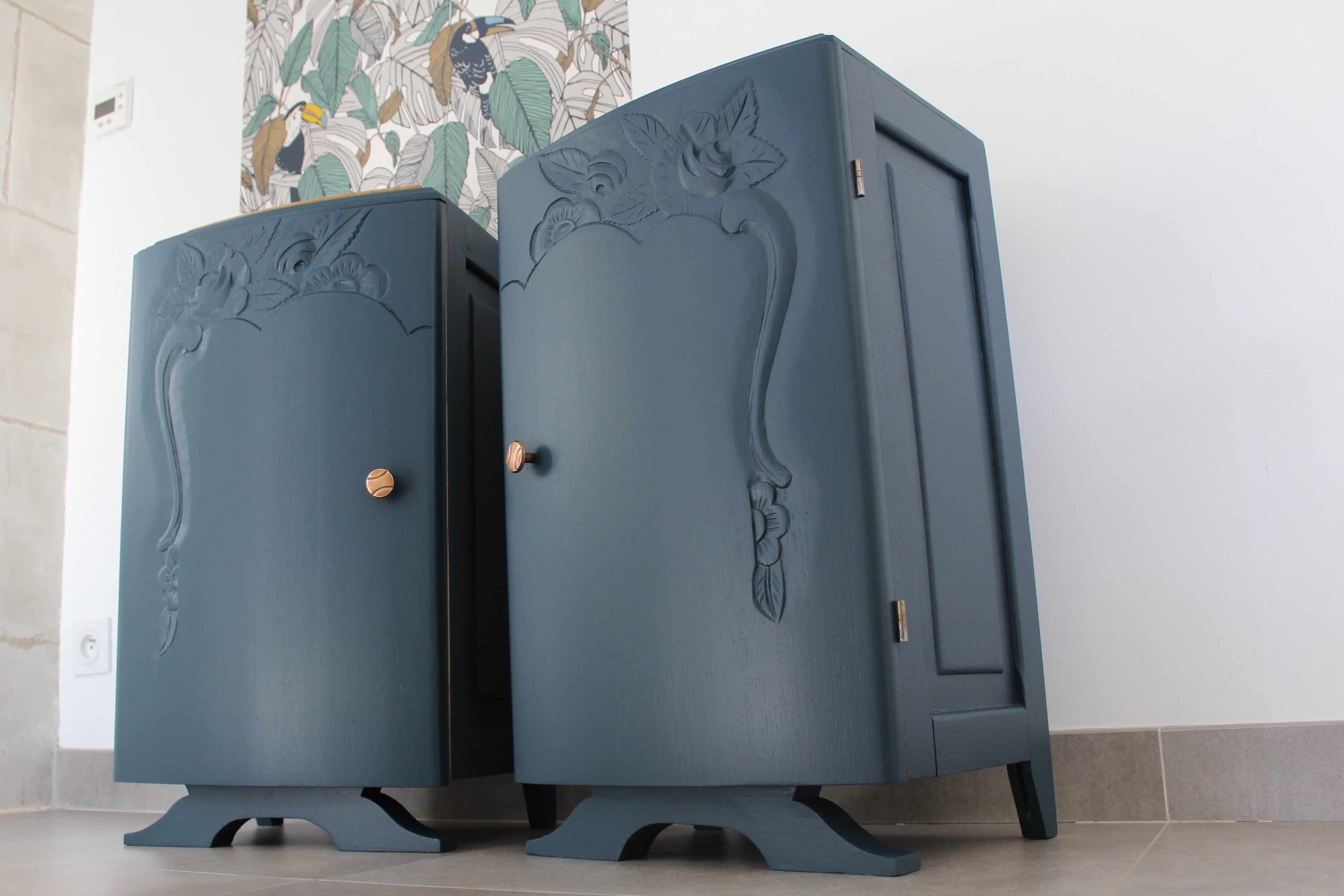 Pair of bedsides from the 1930s