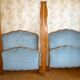 Paire de lits en 90 de style Louis XV