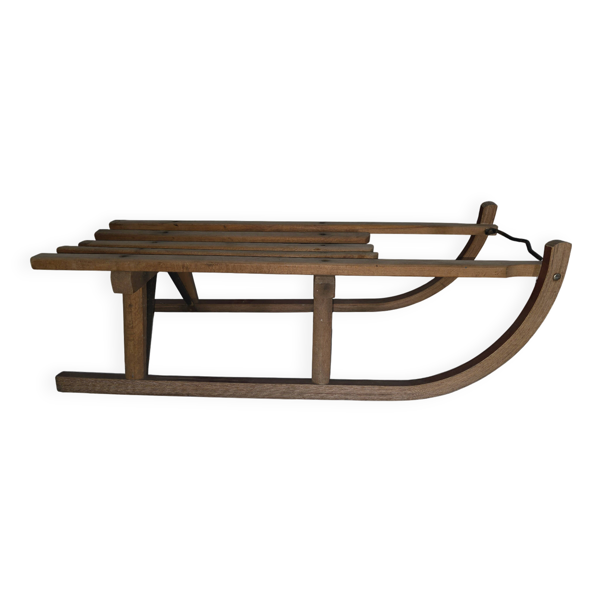 Vintage wooden sled