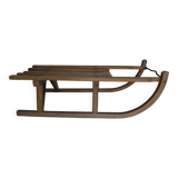 Luge vintage en bois