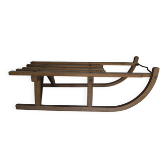 Vintage wooden sled