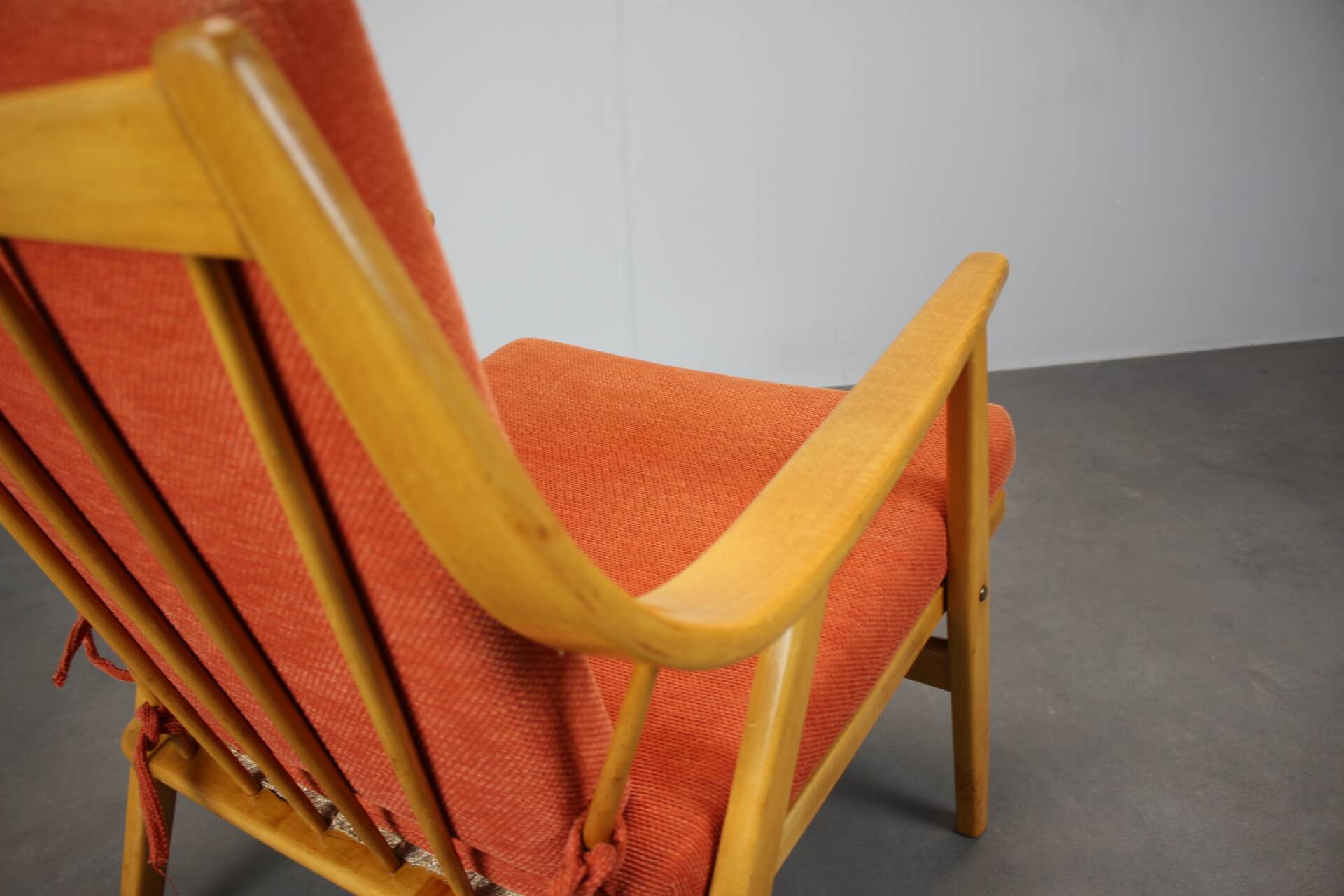 Beech armchair by TON, Czechoslovakia, 1970s