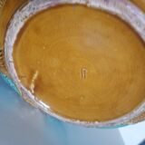 Large cache-pot or planter with chestnut flowers - Barbotine