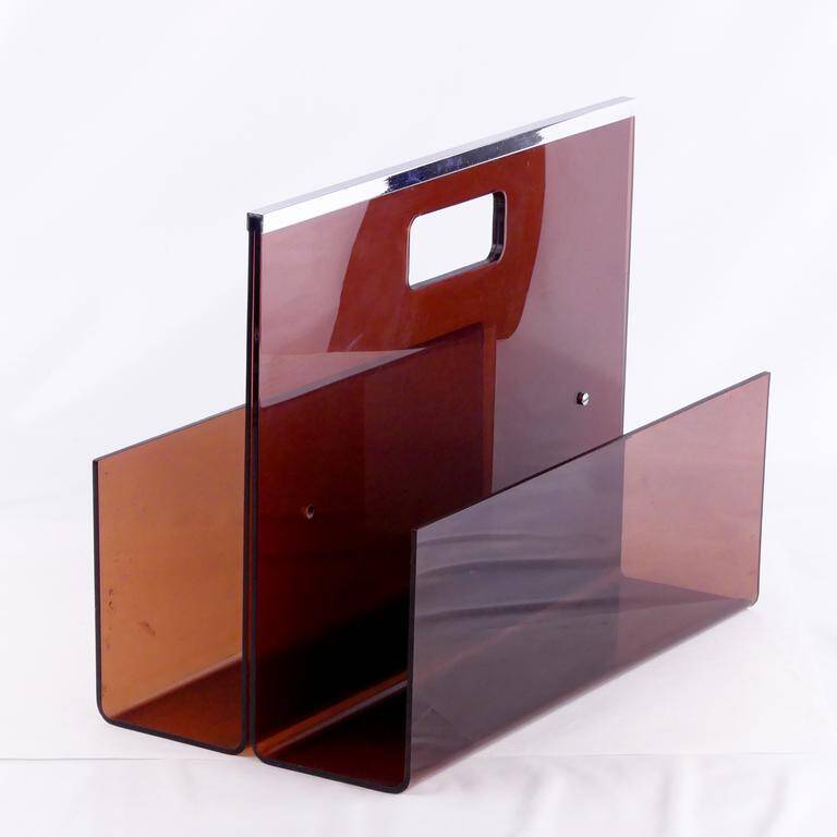 Plexiglass magazine rack Michel Dumas