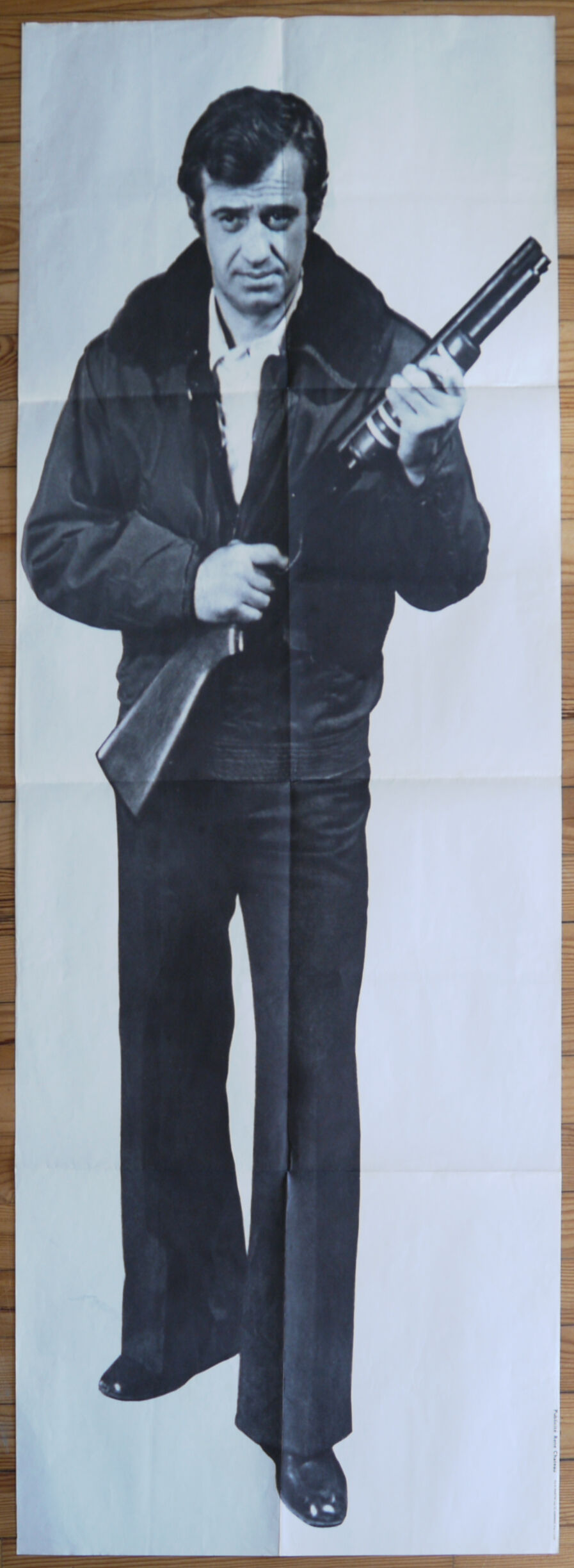 Original cinema poster "l'alpagueur" Jean-Paul Belmondo