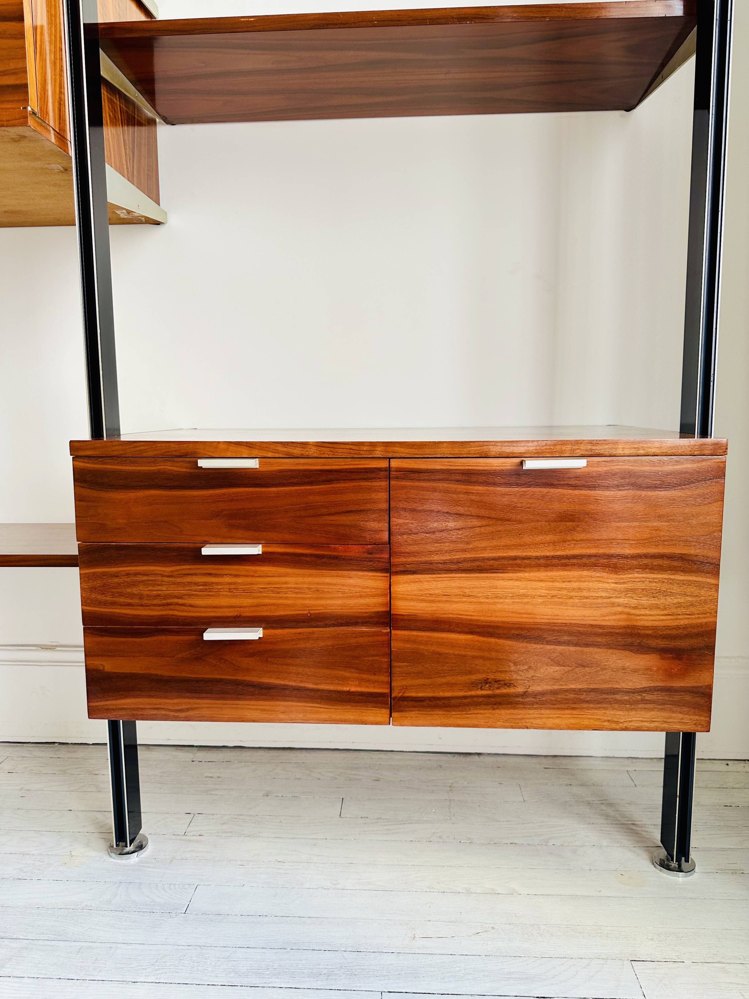 Modular CSS bookshelf by George Nelson for Herman Miller