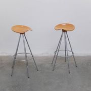 Pair of 'Jamaica' swivel bar stools by Pepe Cortès for BD Barcelona, 1990s
