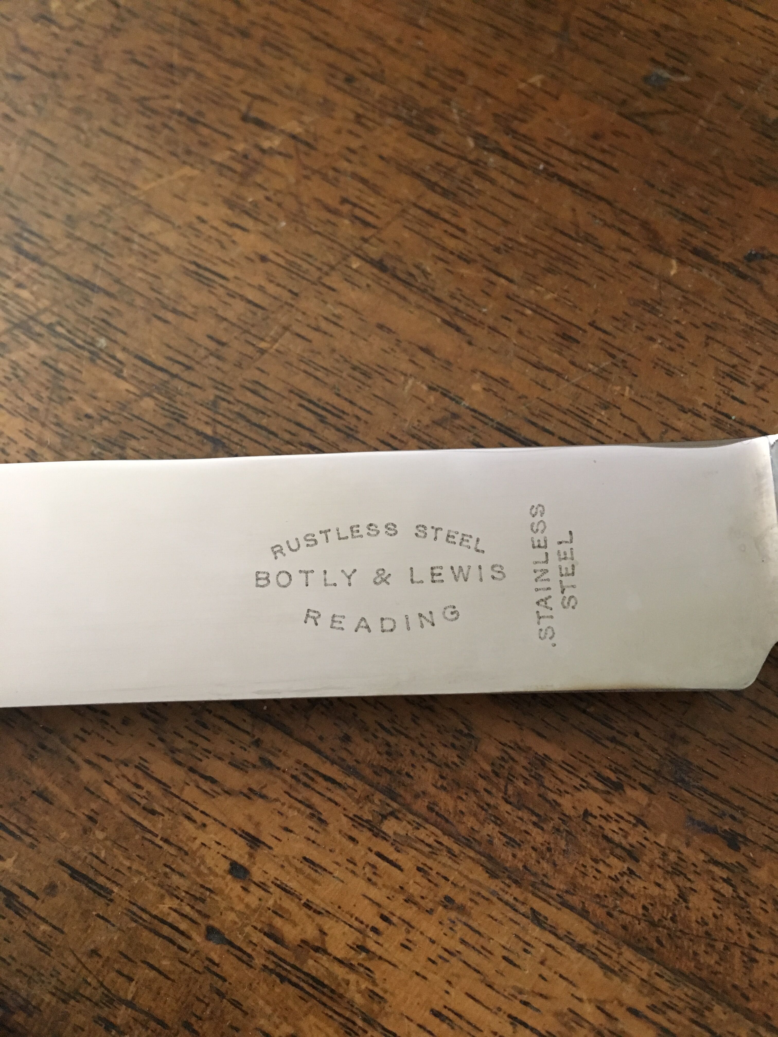 English table knives Sheffield