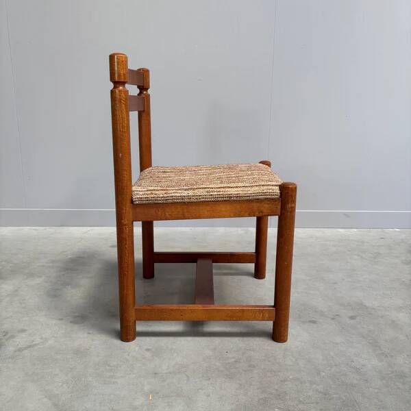 Set of 8 vintage Asko dining chairs, Finland 1960s