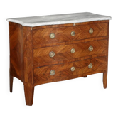 Commode néoclassique en noyer, Italie, XVIIIe siècle