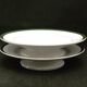 Plates on pedestal nineteenth century Villeroy and Boch