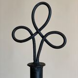 Wrought iron floor lamp
