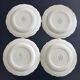 Service of 4 plates Ainay Salins