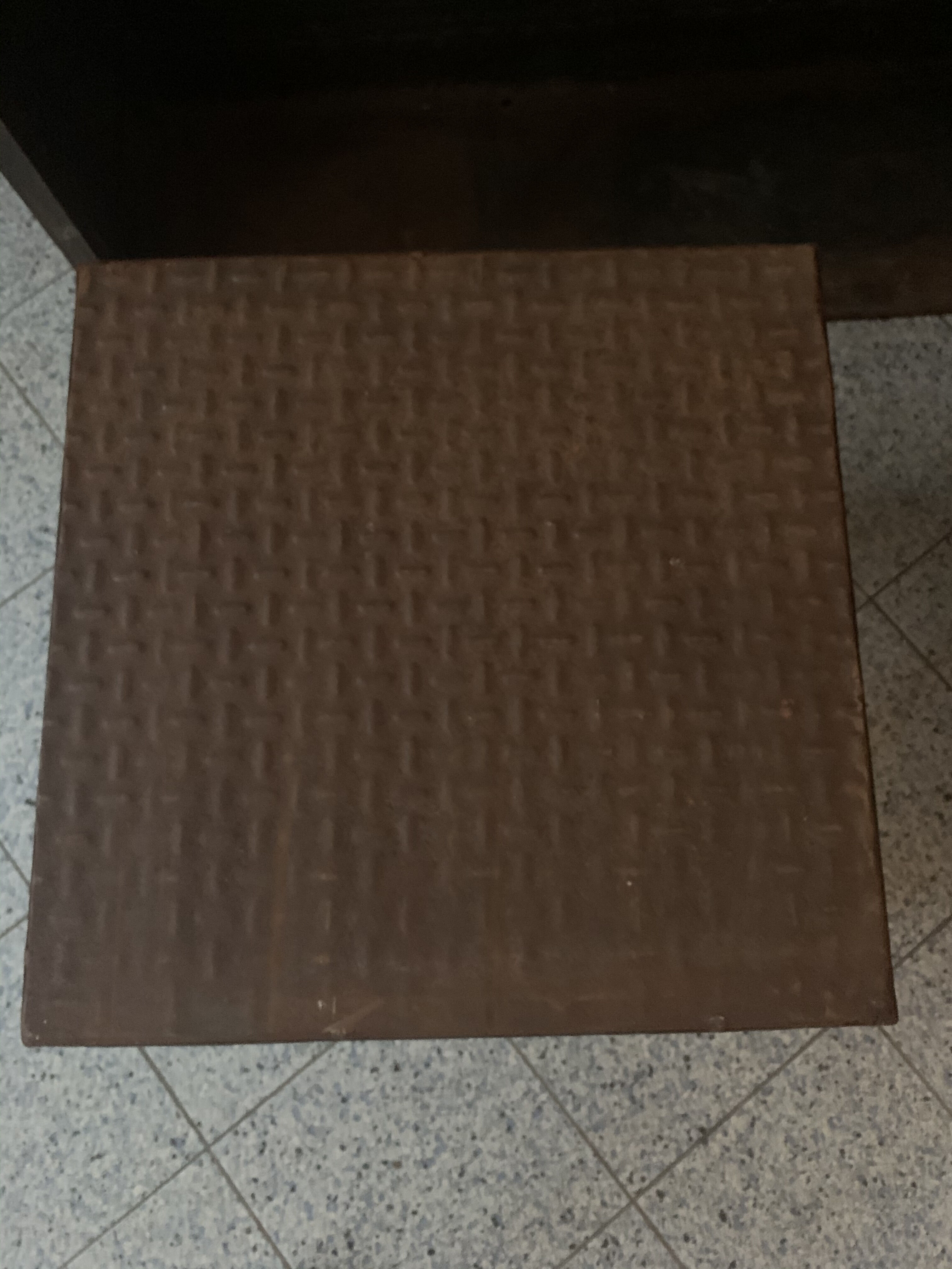 Pair of sofa tips vintage industrial metal