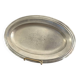 Antique Serving Dish Tray 18th Century Pewter Fondue HO