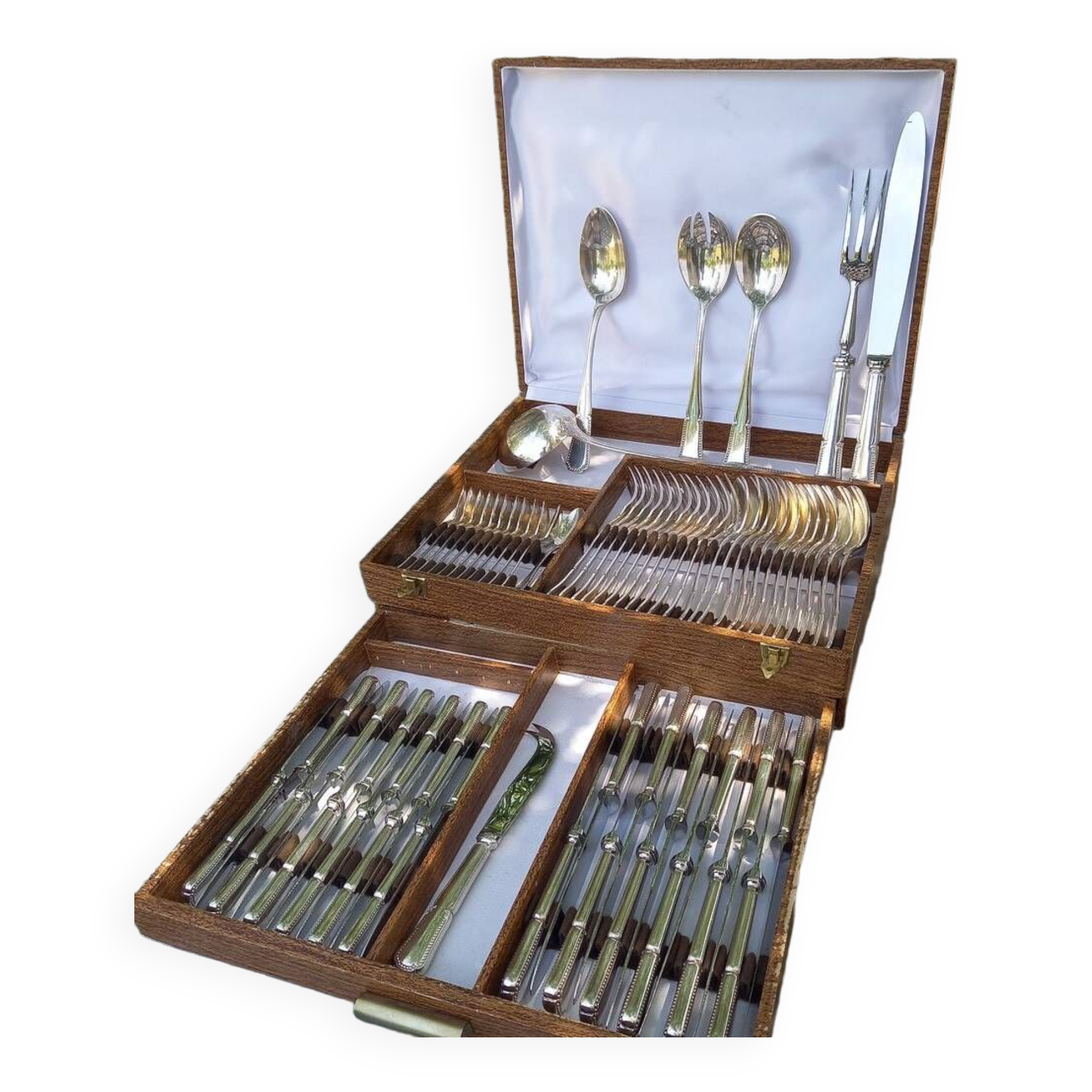 Housewife France Silver Metal Beads