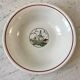 Hollow dish Saint-Amand Céranord pattern mills 60s