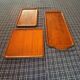 3 teak trays by Karl Holmberg - Sweden 1950s/60s