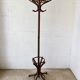 Vintage wooden parrot coat rack