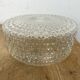 Vintage Glass Wall or Ceiling Light, 1970s