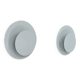 Pair of vintage wall lights, white lacquered metal, Sweden, 1970.