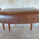 2 Scandinavian Fristho Franeker chairs in teak and leather.