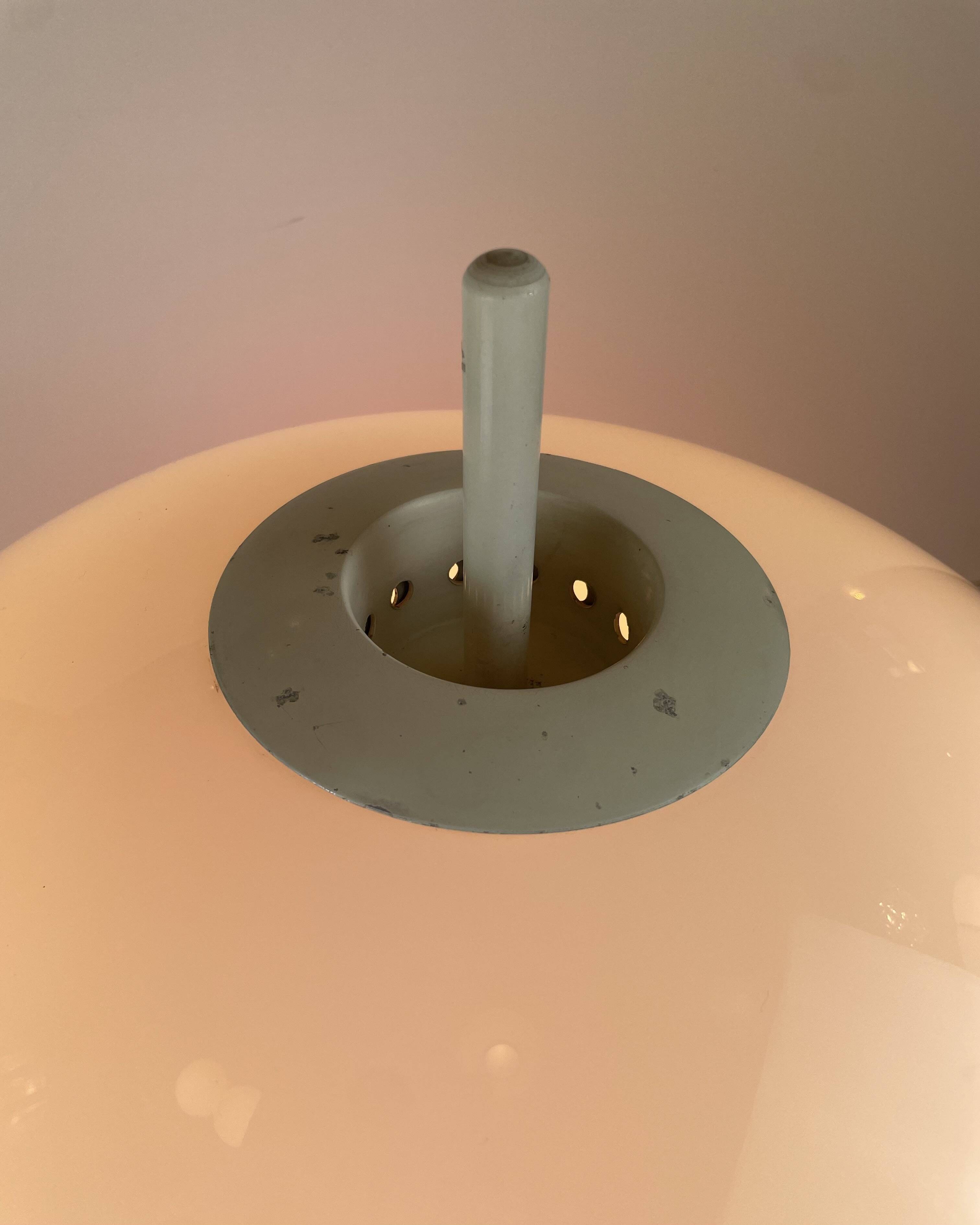 Table lamp in the style of Martinelli Luce, 1970s.