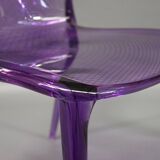 Purple Thalya chair by Patrick Jouin for Kartell