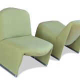 Pair of armchairs "Alky" by Giancarlo Piretti