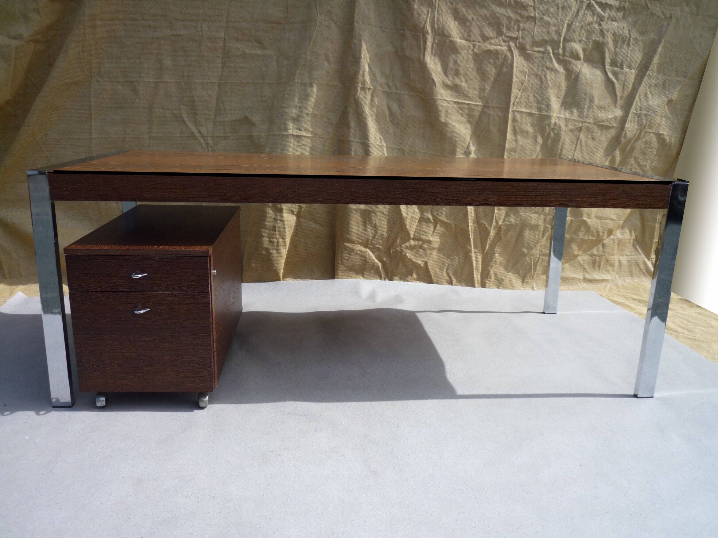 Ensemble de mobilier de bureau palissandre