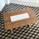 Rattan coffee table