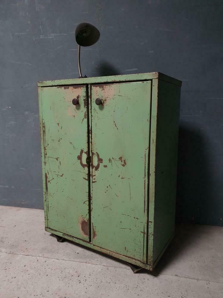 Armoire en acier vert d'armoire industrielle d'usine