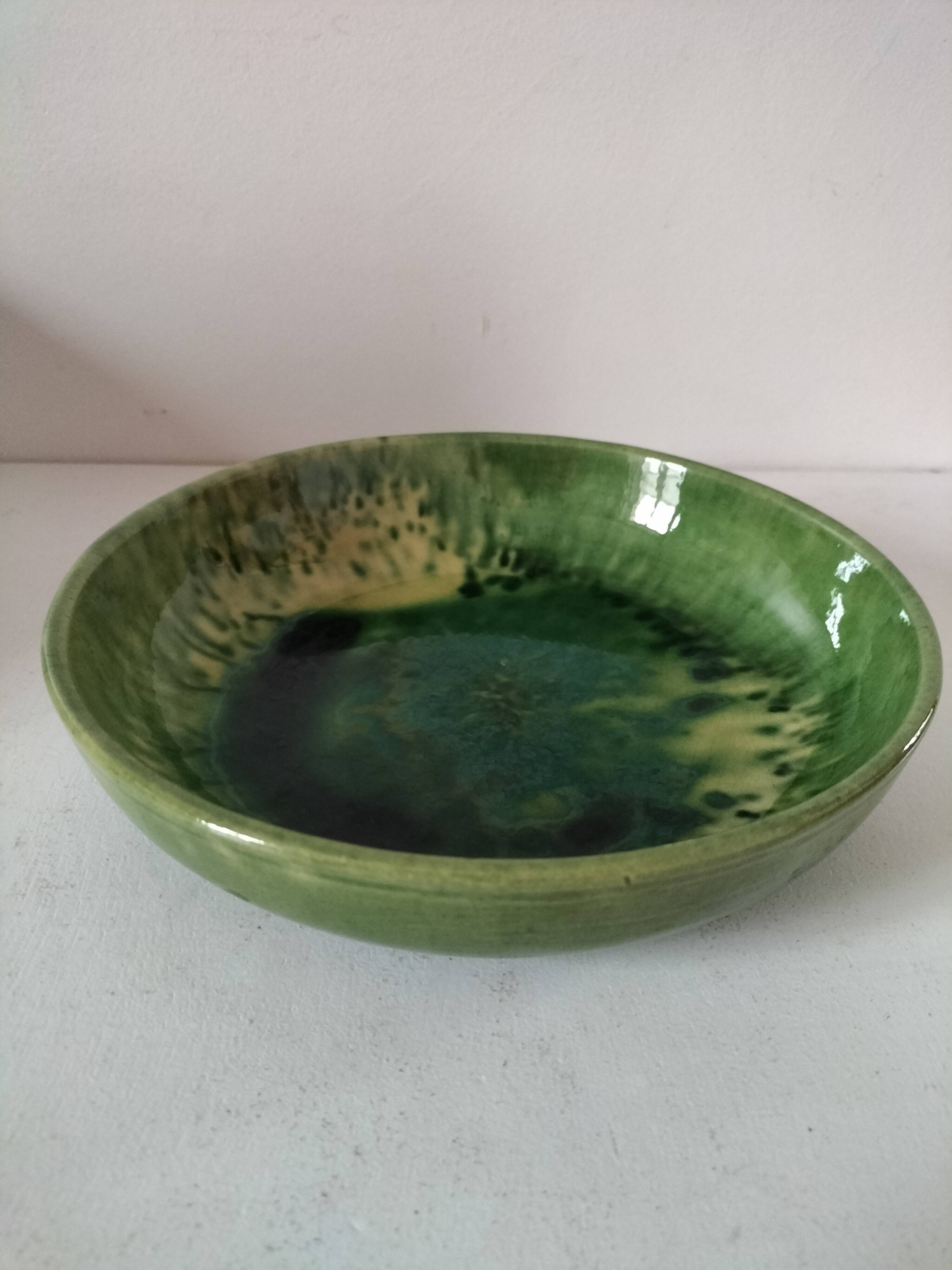 Vallauris bowl signed A. Martin