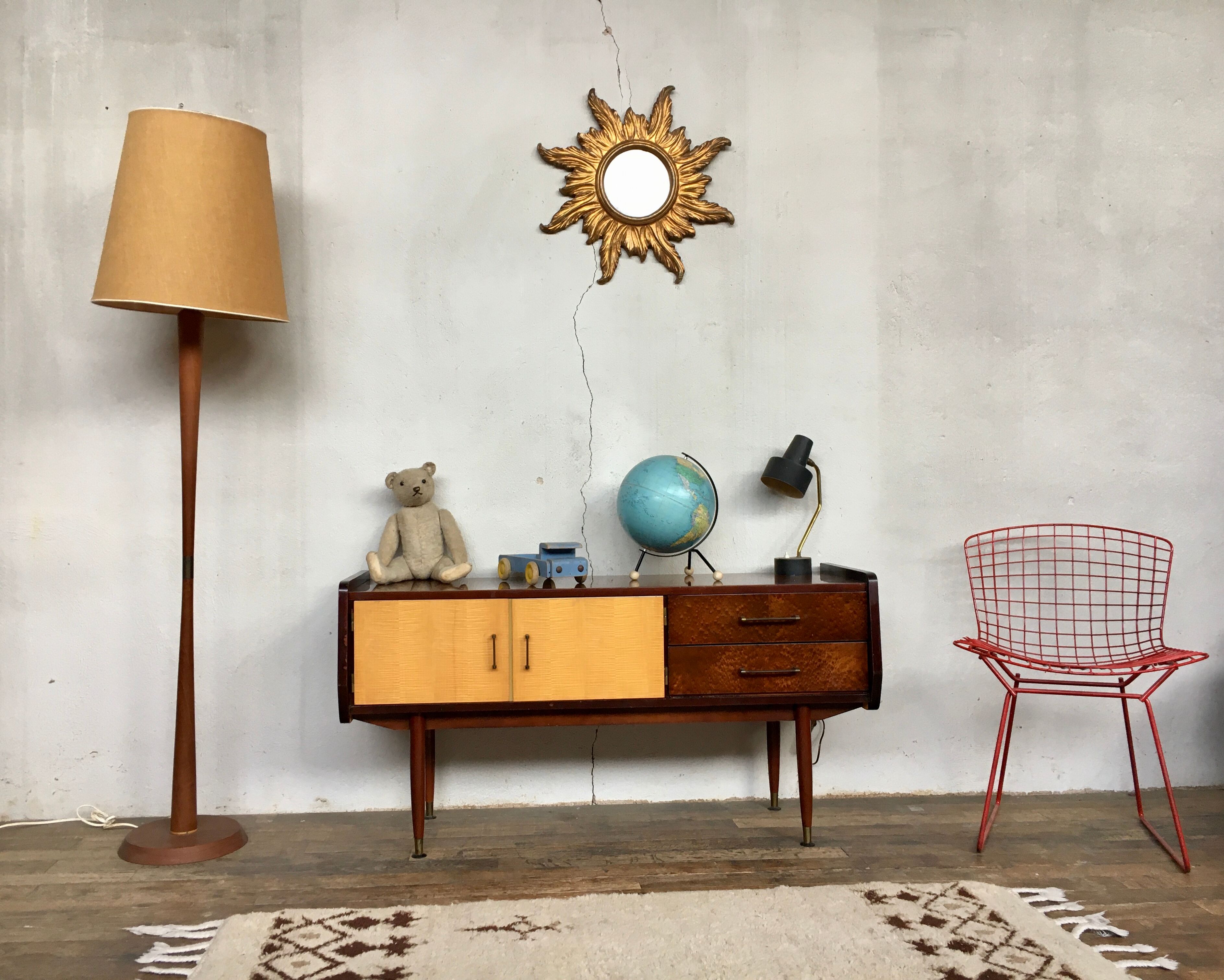 Enfilade vintage 1950 rétro