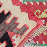 Kilim anatolien fabriqué à la main  203x294cm