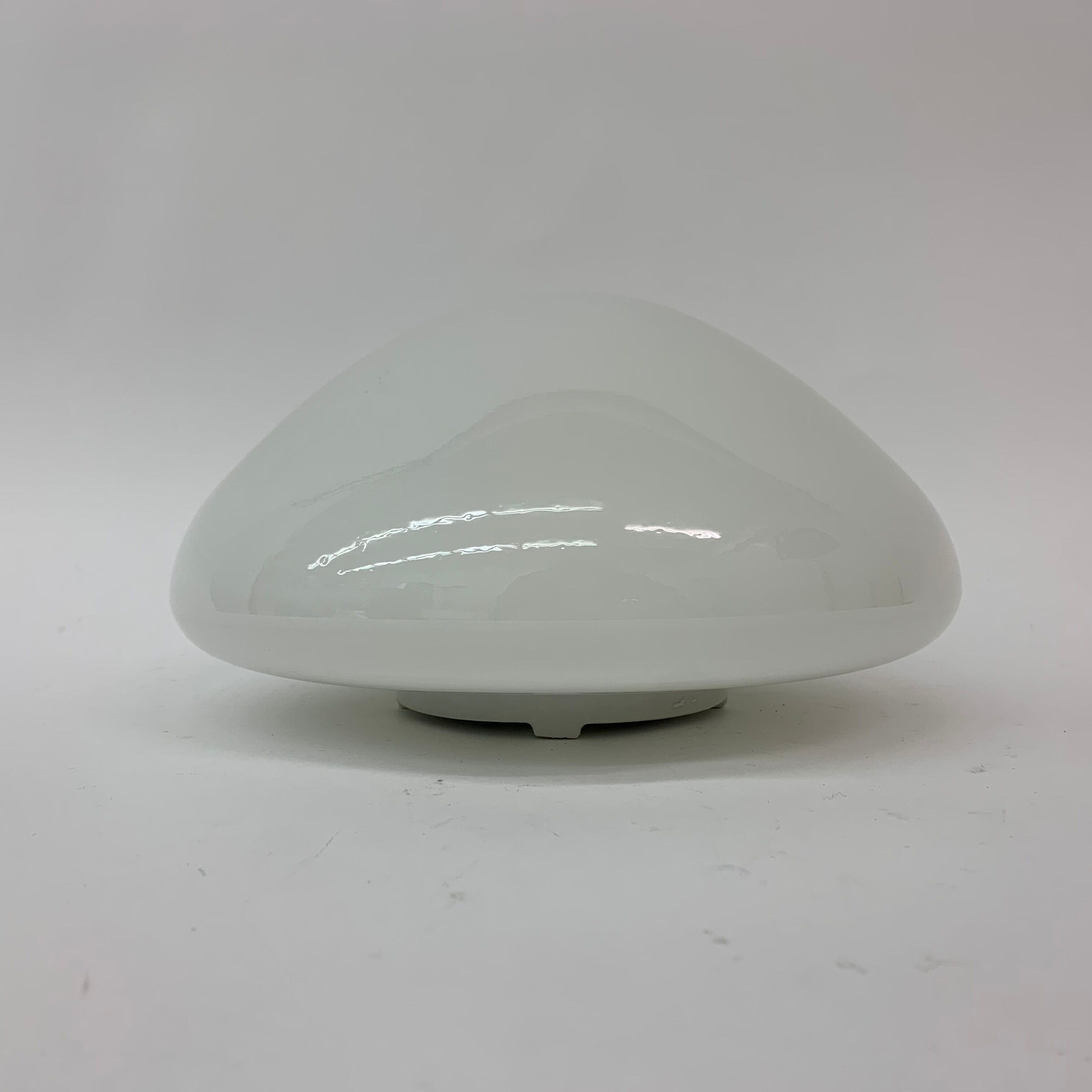 Glass 961 Ceiling or Wall Lamp by Wilhelm Wagenfeld for Lindner, 1950s