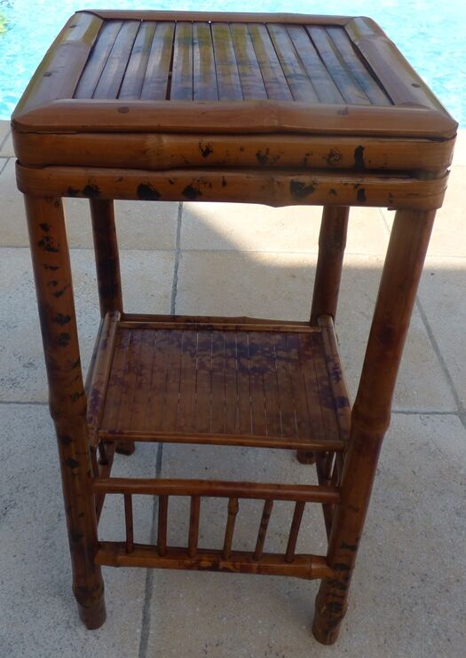 Bamboo harness with removable shelf