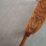 Oak chair, Danish design, 1960s, designer: Poul M Volther, manufacturing: FDB