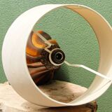 Vintage ceramic lamp, twisted base