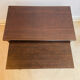Pair of vintage nesting tables in formica, 1970.