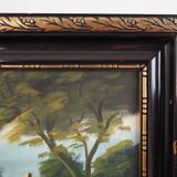 Painting „The Way to Home”, Scandinavian design, 1970s, by V. Kier