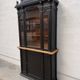 19th-century shop display cabinet in solid oak