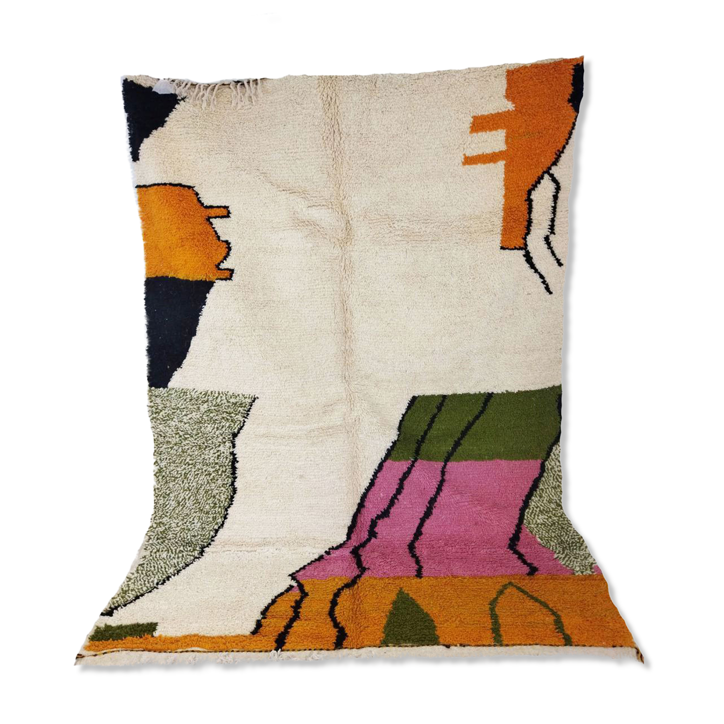 Moroccan berber carpet 266x194cm