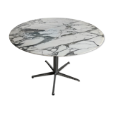 Round marble table 110 cm by Cassina