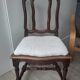 5 chaises style Louis XV rénovées