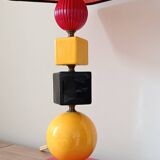 Vintage 80s colorful lamp