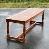 Bistro dining table / wooden farmhouse 1950'