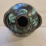 Vase ball with handles art deco year 30